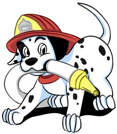 Fire Dog Clipart