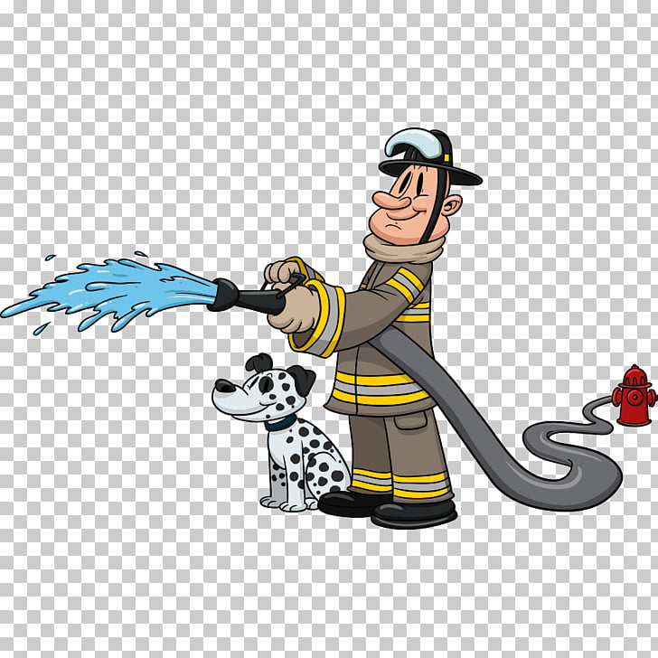dalmatian clipart free fireman