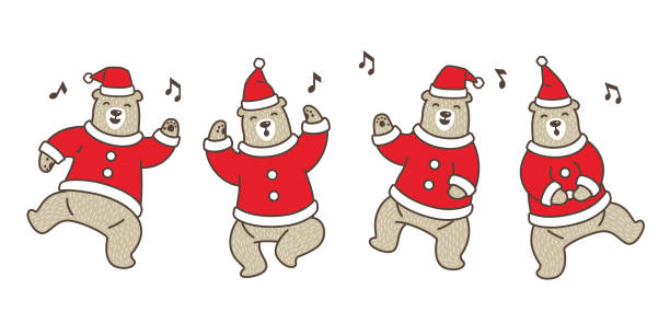 Christmas Dance Cliparts