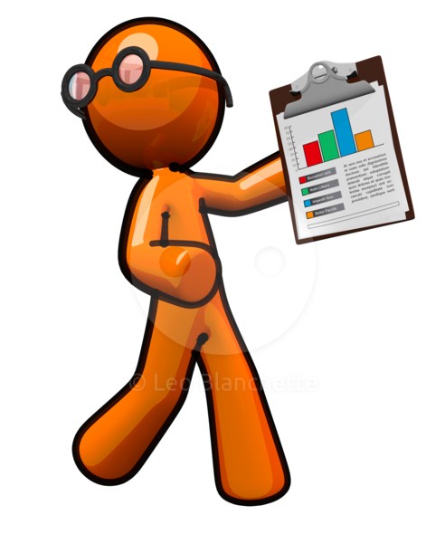 Data collection clipart.