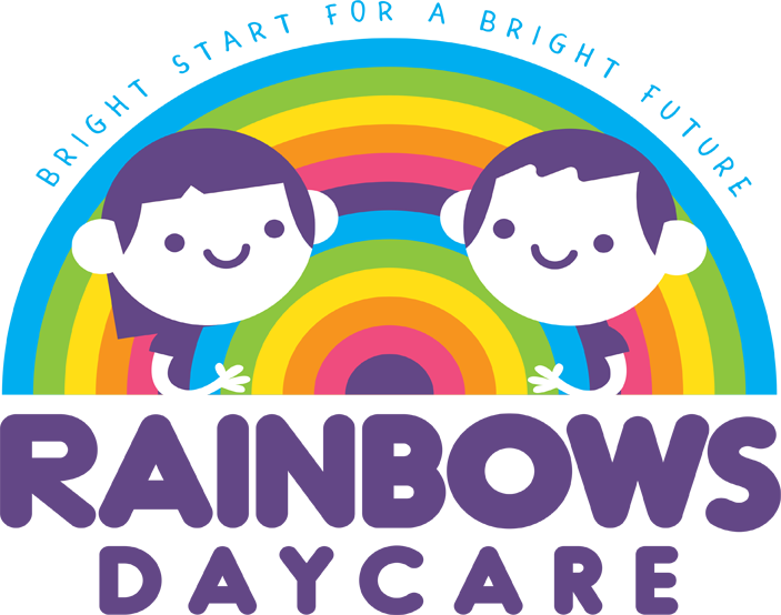 Daycare clipart rainbow.