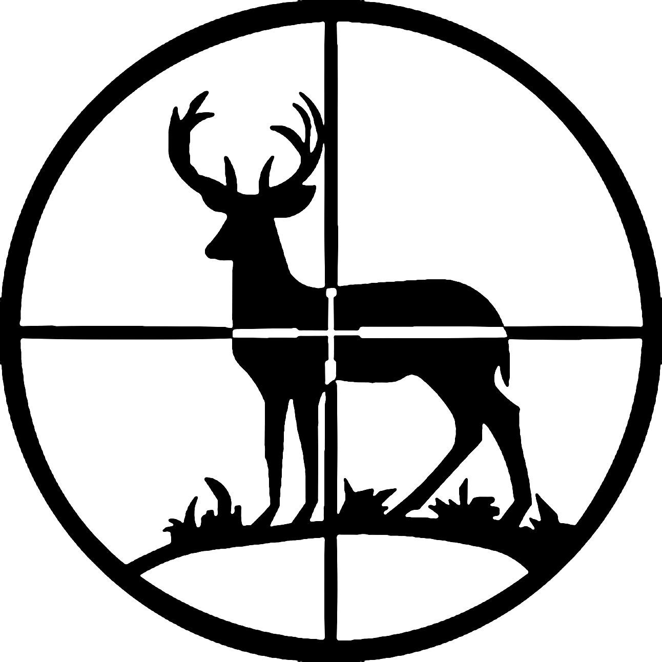 Deer silhouette free clip