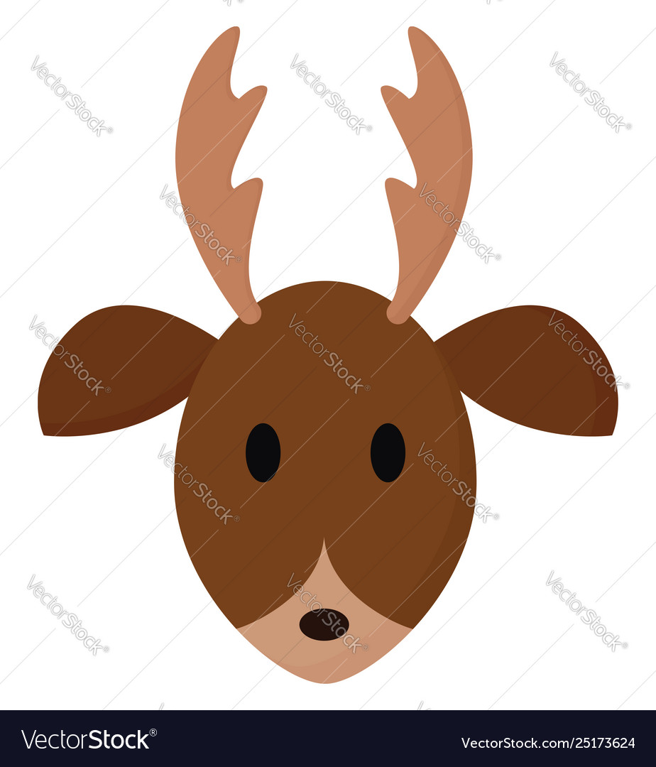 Clipart face a deer or color