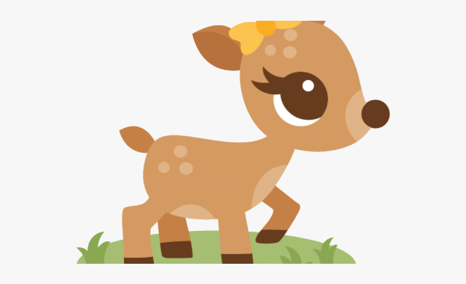 Cute Baby Deer Clipart