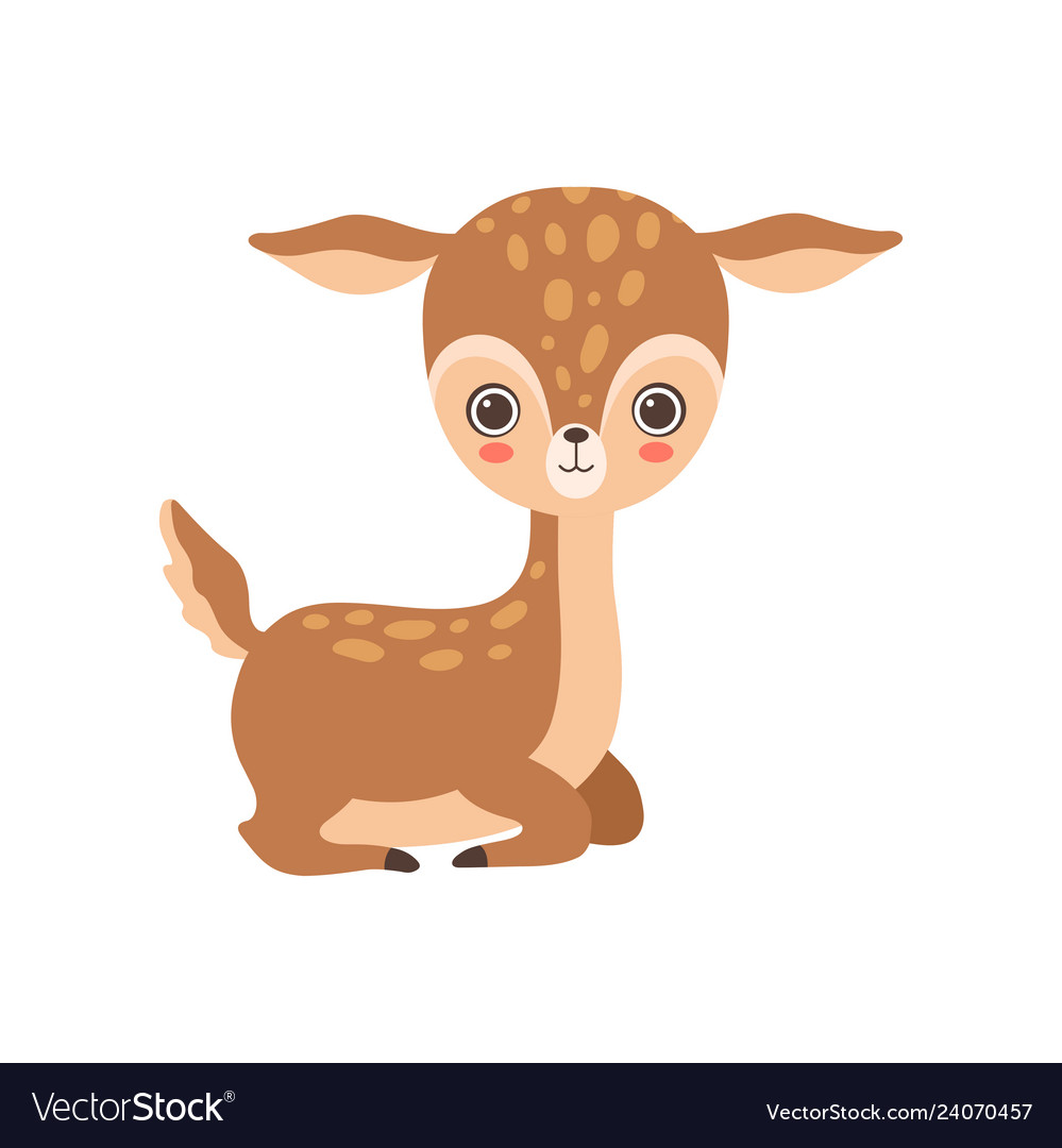 Adorable baby deer.