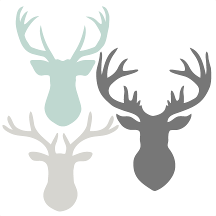 Deer head set.