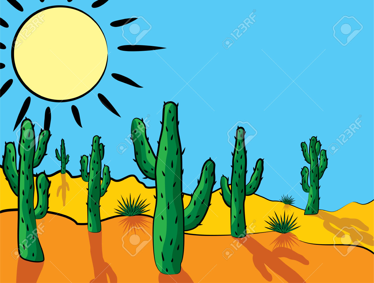 Free Desert Scene Cliparts, Download Free Clip Art, Free