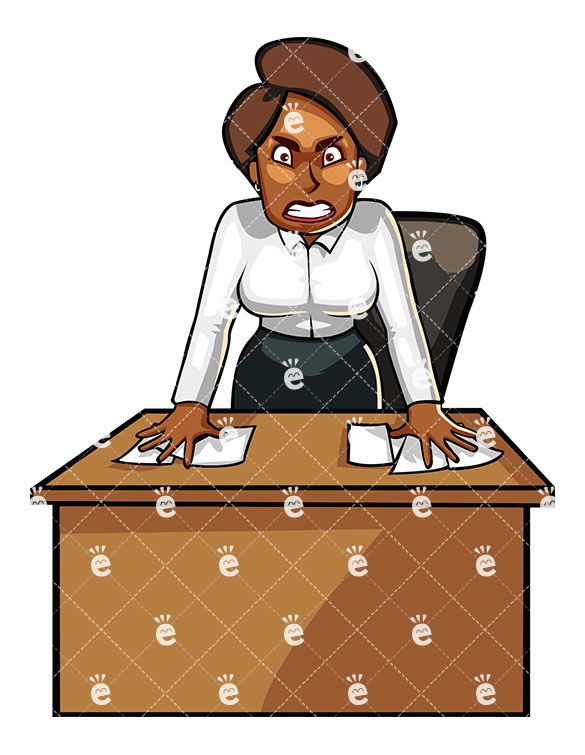 Pin on Black Businesswoman Clipart