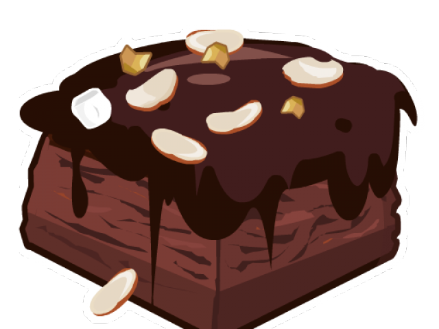 Dessert clipart brownie, Dessert brownie Transparent FREE