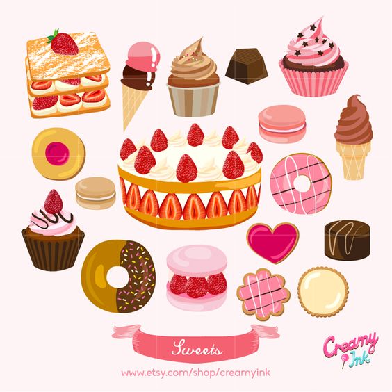 Free Dessert Food Cliparts, Download Free Clip Art, Free