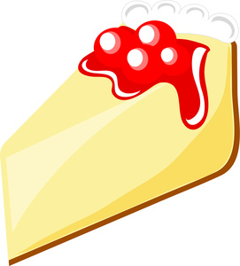 Free cheesecake cliparts.
