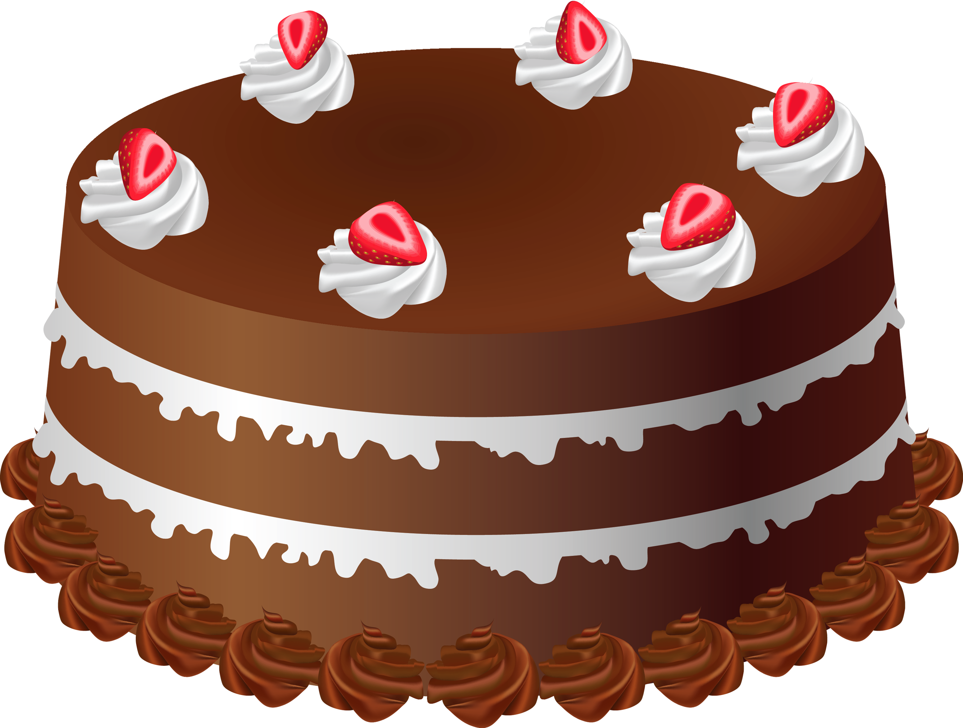 Birthday cake Chocolate cake Clip art