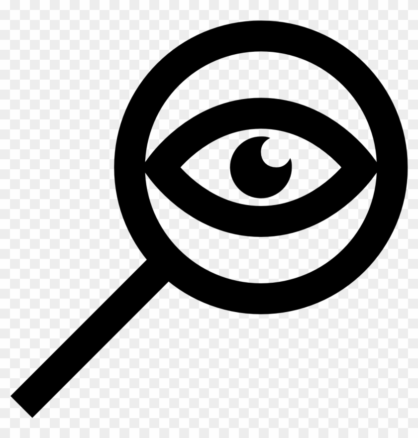 Eye clipart magnifying.