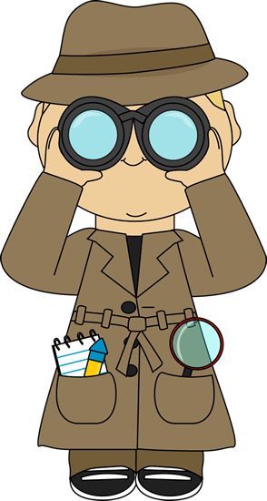 Inspector Clip Art, Also can be used for Boxtops Collection