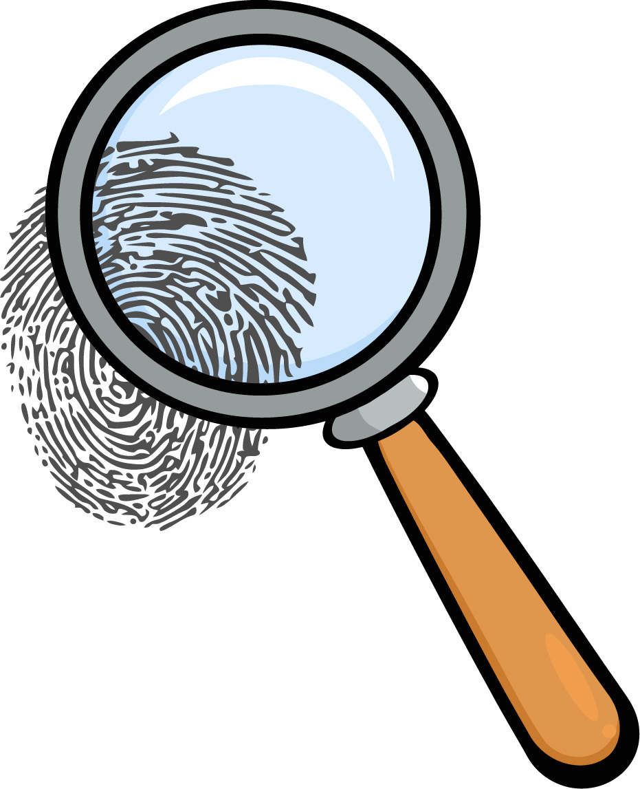 Magnifying Glass Detective Clipart