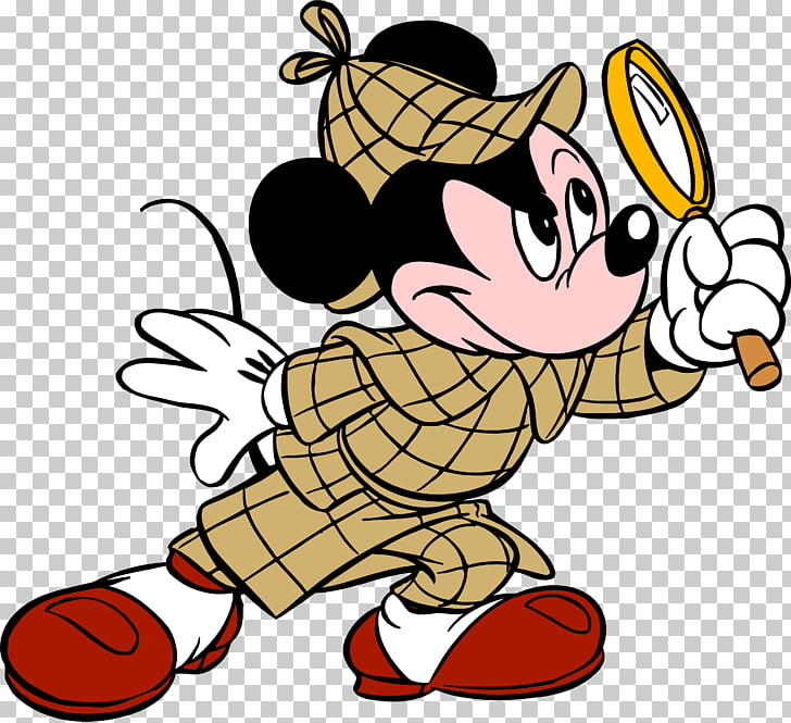 Mickey Mouse Minnie Mouse Sherlock Holmes Detective , Mickey