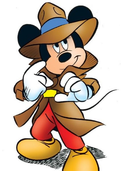 Mickey mouse detective.
