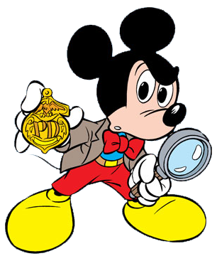 detective clipart mickey mouse