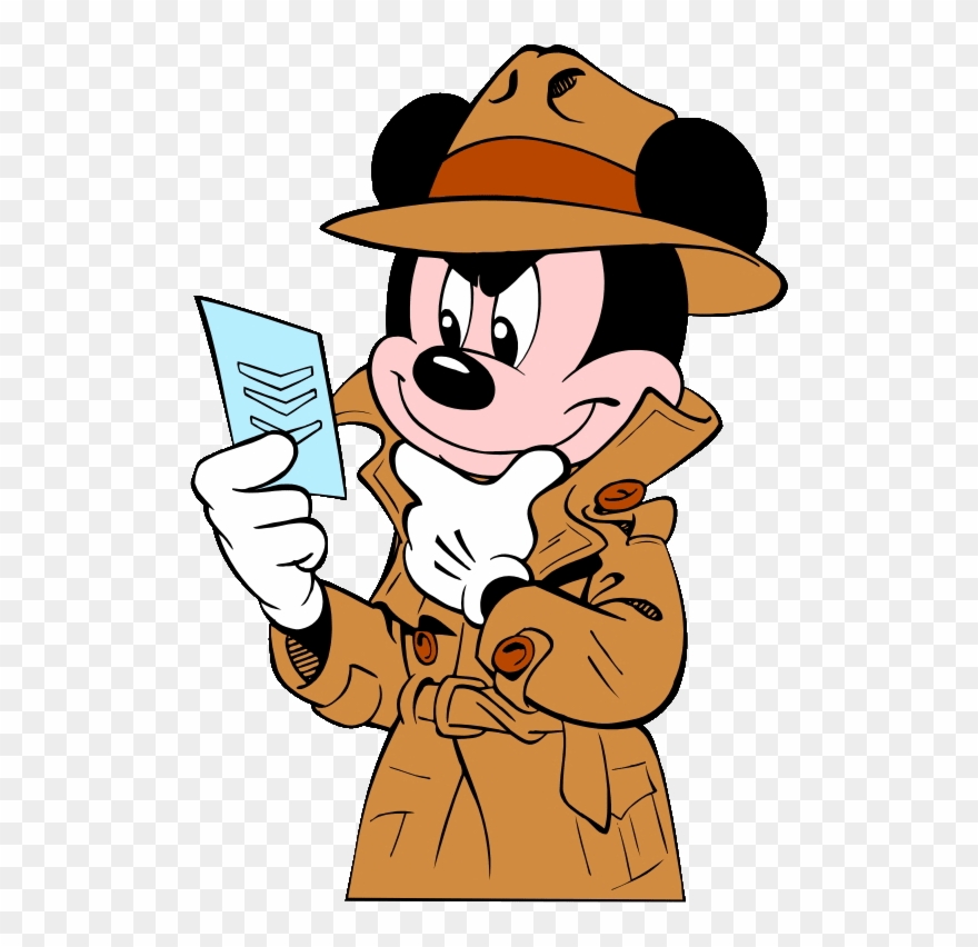 Mickey Mouse Detective Clipart Mickey Mouse Detective