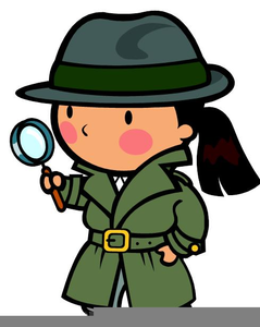 Detective Spyglass Clipart