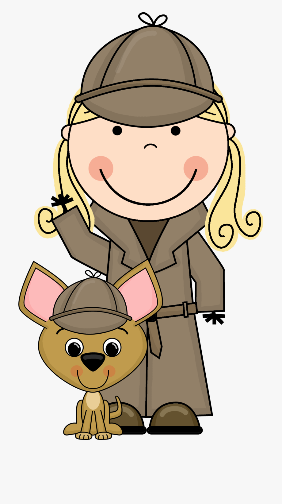 Detective clipart free.