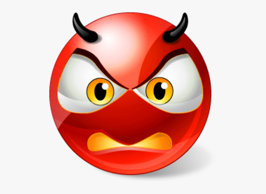Devil clipart angry.