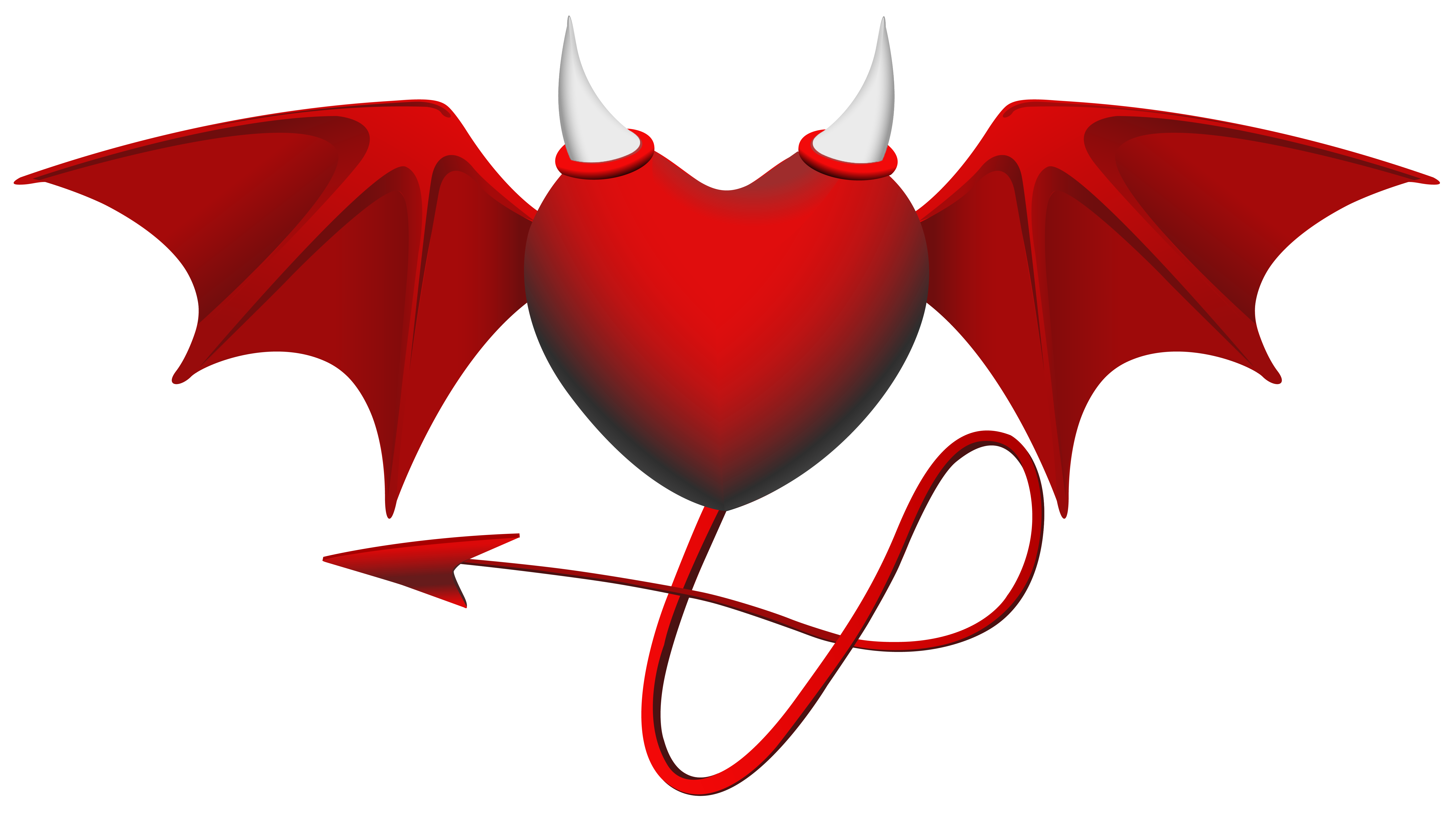 Devil clipart logo.