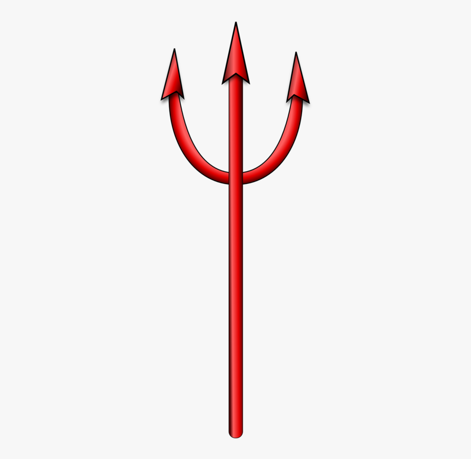 Devil pitchfork trident.