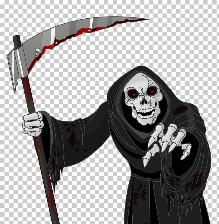 Death , Scary Grim Reaper , reaper illustration PNG clipart