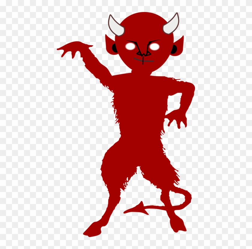Lucifer Devil Demon Satan Silhouette
