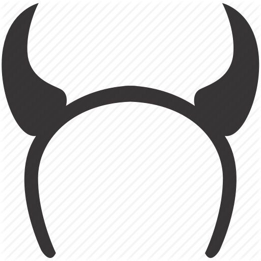 Devil horns icon.