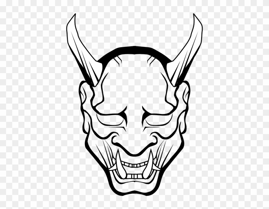 Vector Halo Devil Horn