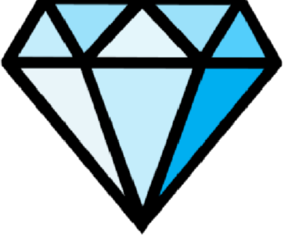 Diamond clipart vector.