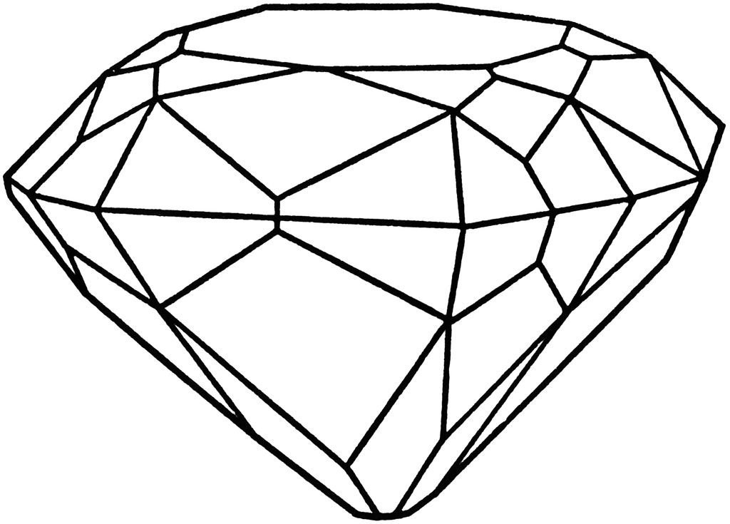 Free diamond shape.