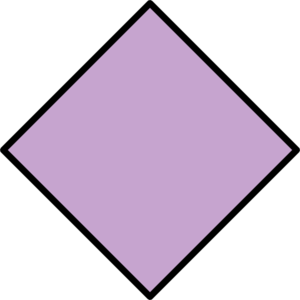 diamond clipart purple
