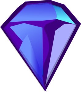 Free purple diamond.