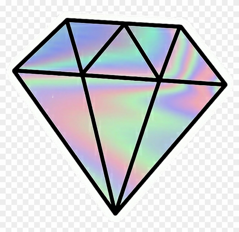 Diamond crystal holo.