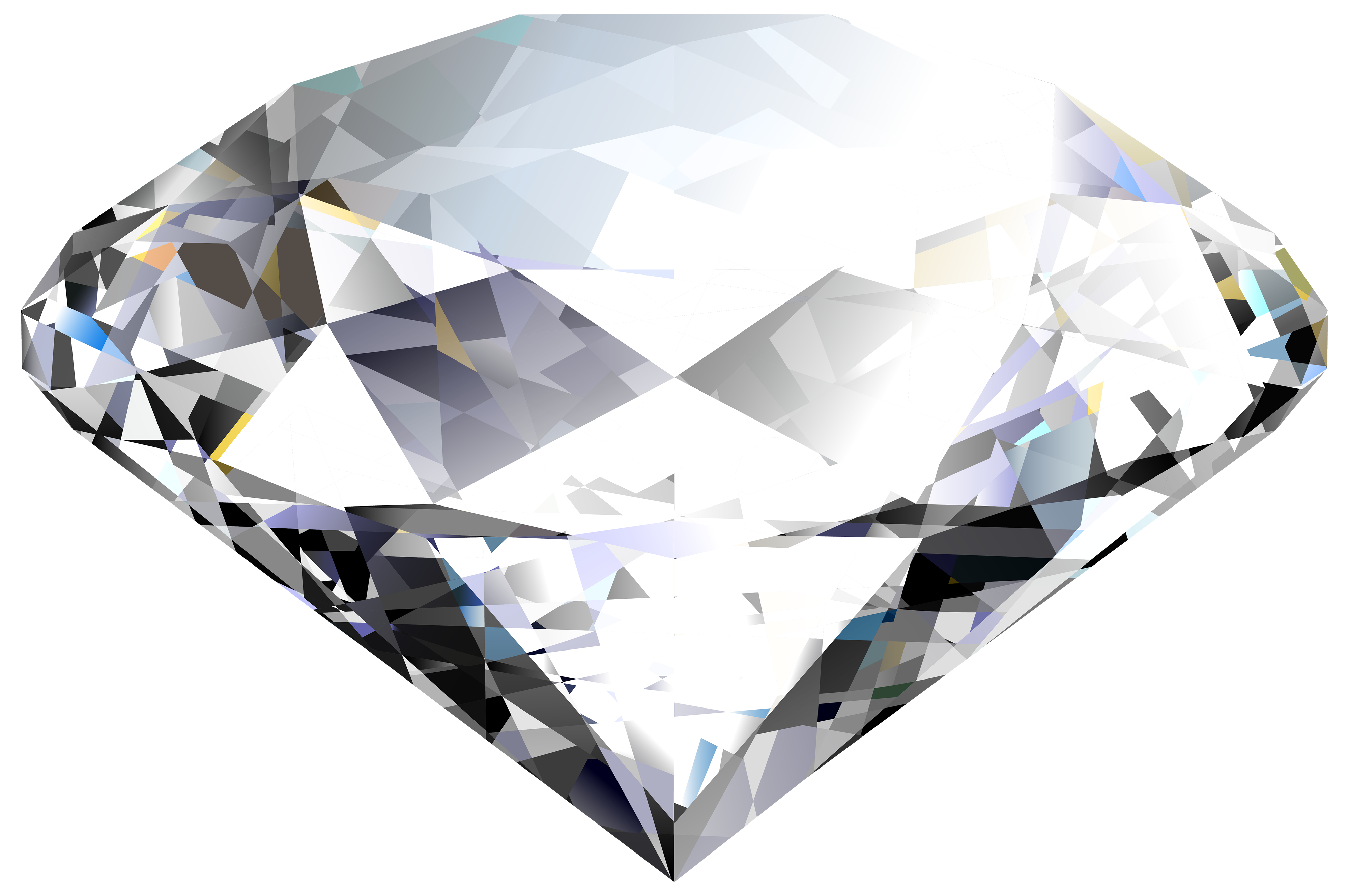 diamond clipart realistic