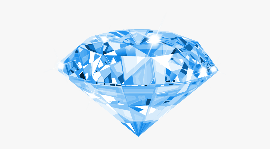 Diamond jewellery illustration.