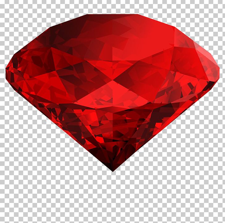 Red diamonds ruby.