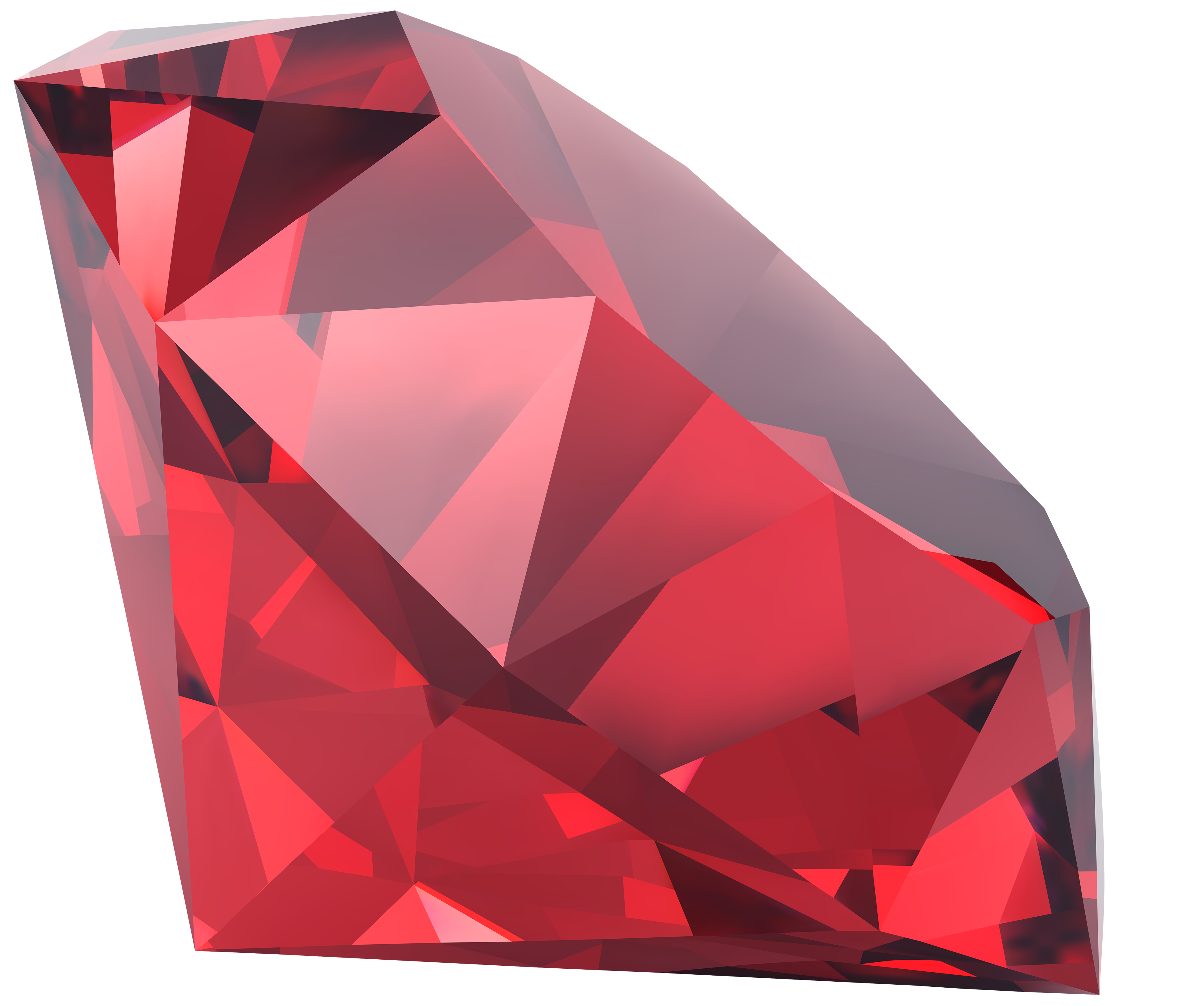 Red Diamond PNG Clipart