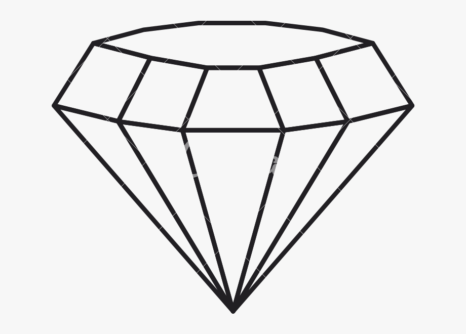 Diamond Silhouette Png