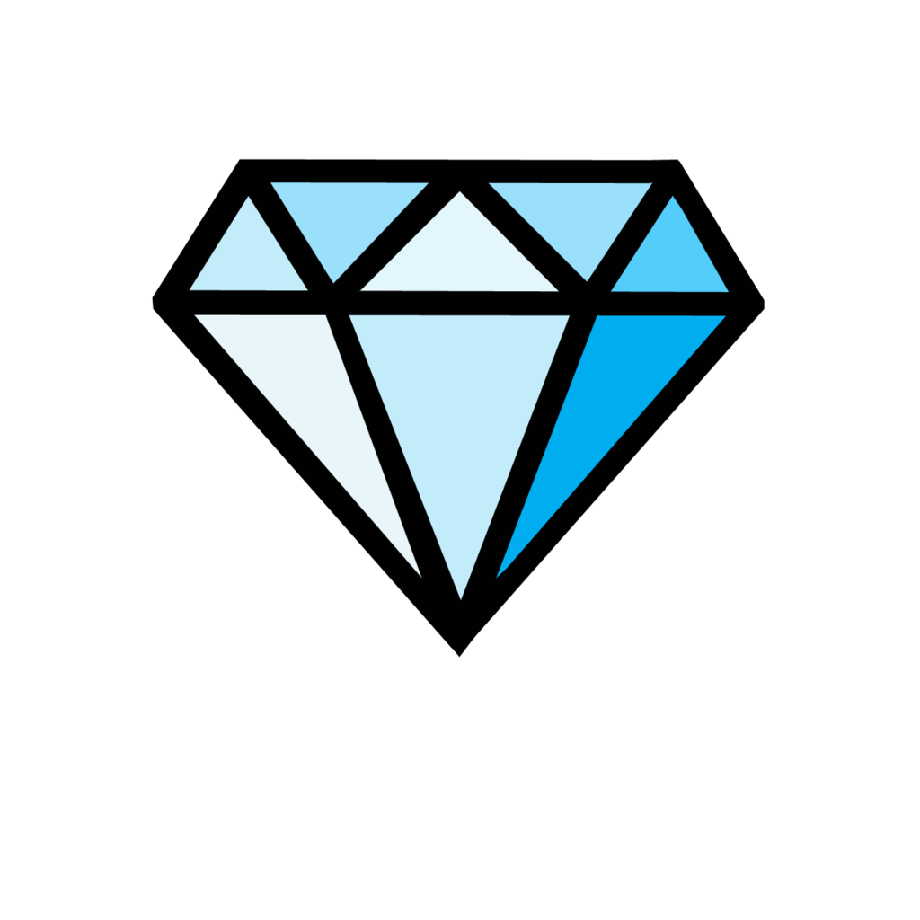 Diamond vector clip.