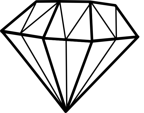 Diamond clip art.