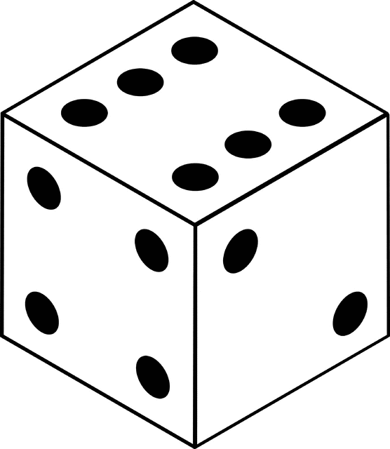 Free Dice Clipart Black And White, Download Free Clip Art