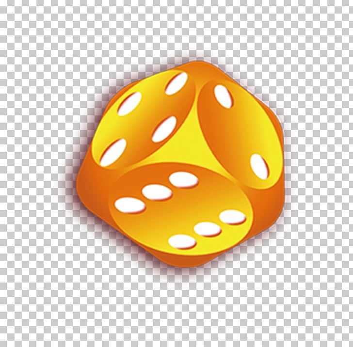 Dice gold png.