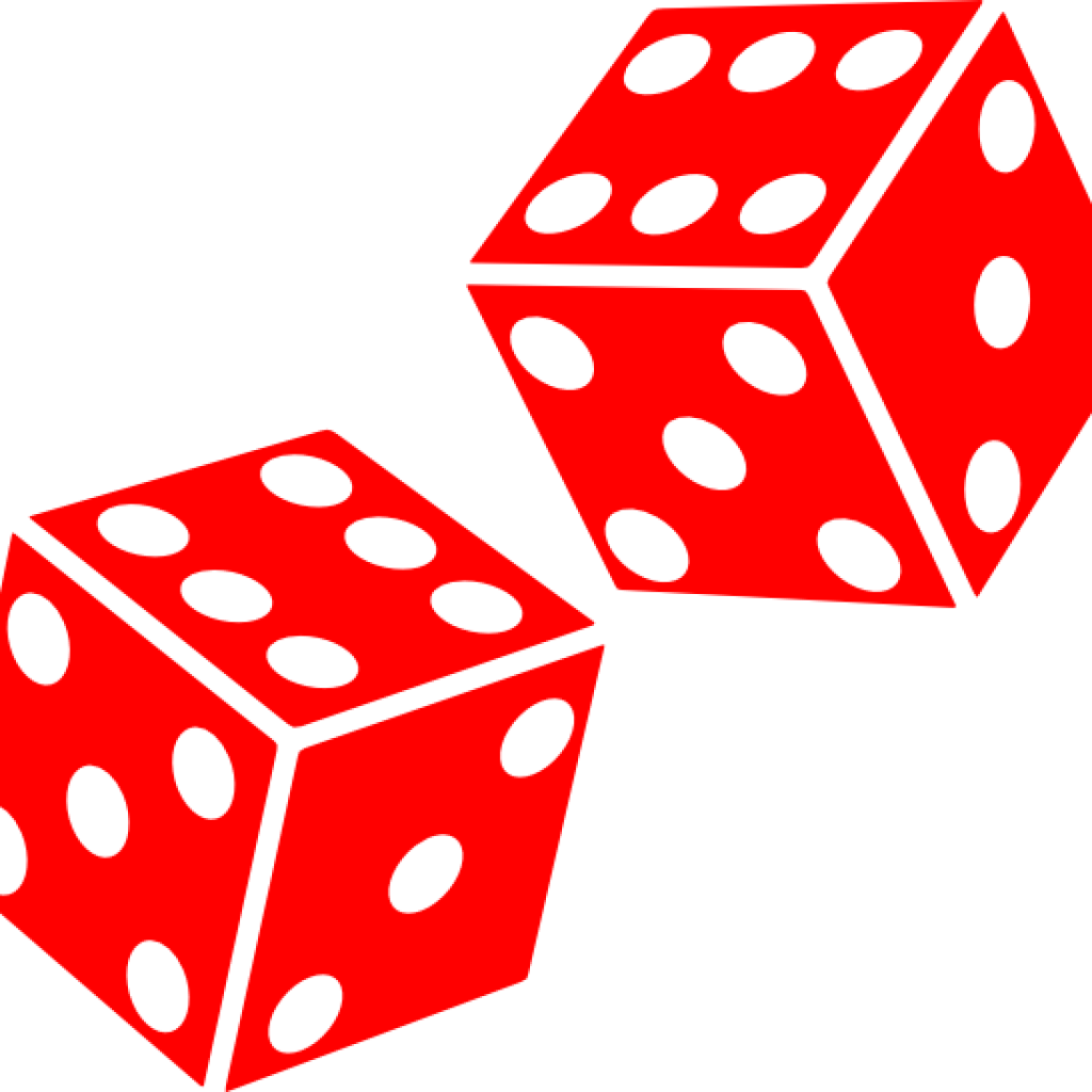 Dice clipart printable.