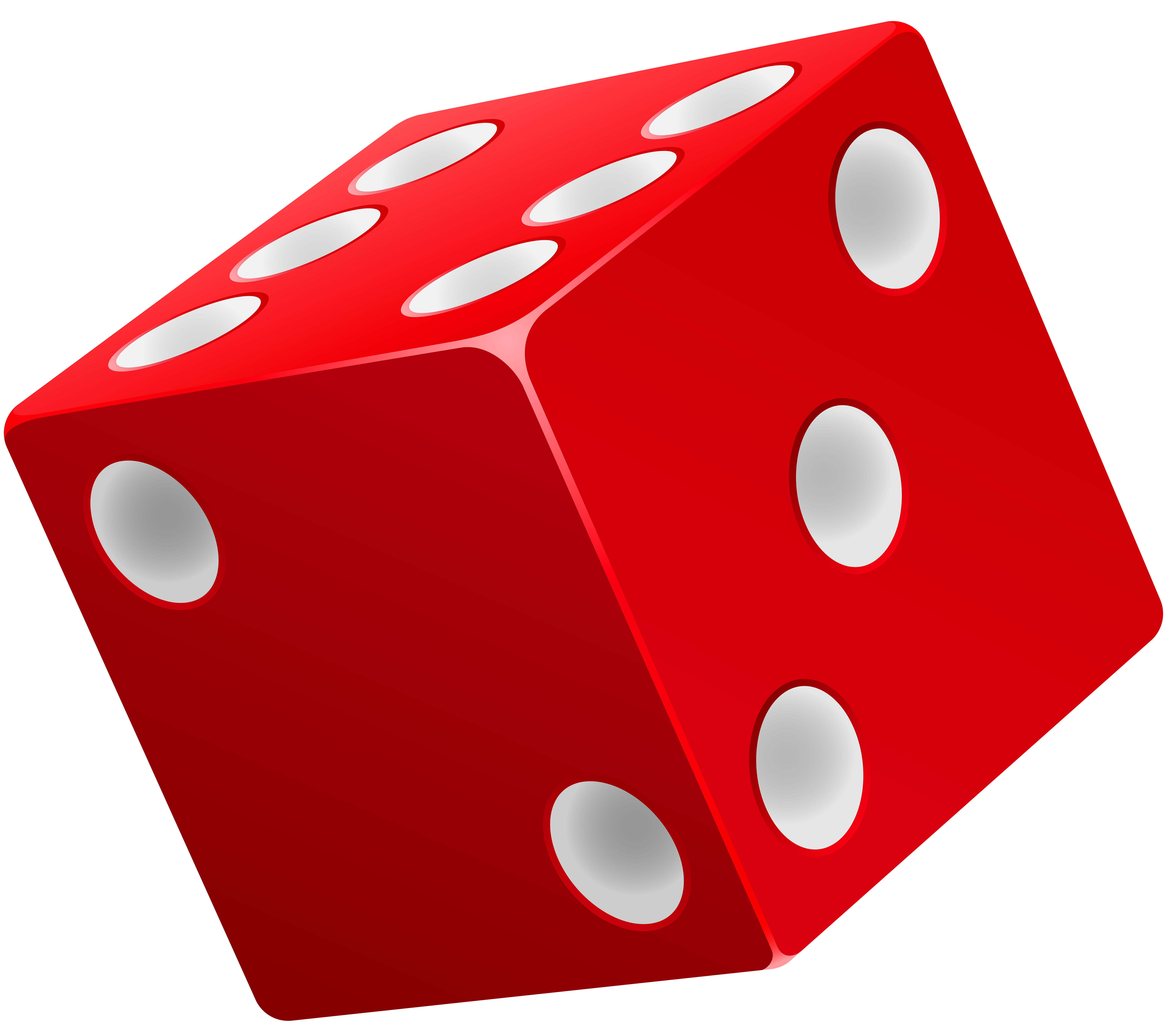 Dice Red PNG Clip Art