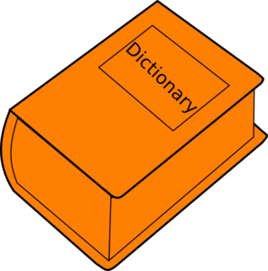 Dictionary clip art.