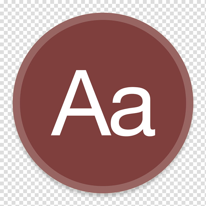 Button UI System Icons, Dictionary, Aa logo transparent